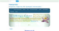 Desktop Screenshot of frederique-felter.com